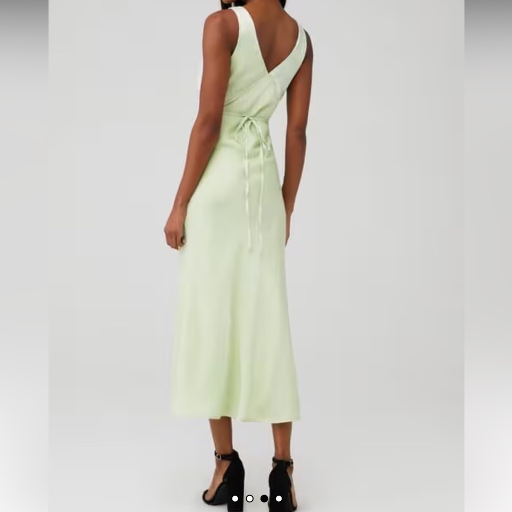 Peppermayo Loren dress in Light Green Sage shimmer - size 2 - Picture 5 of 17